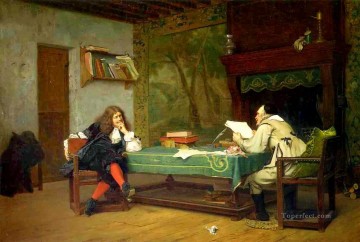  Gerome Painting - A Collaboration Arab Jean Leon Gerome